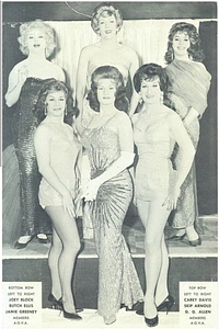 Group Photo of Six American Guild of Variety Artists