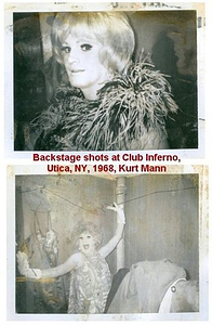 Kurt Mann Backstage at Club Inferno