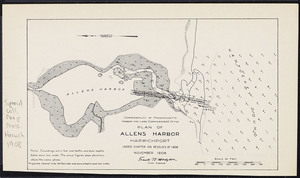 Plan of Allens Harbor, Harwichport: under Chapter 106, Resolves of 1908
