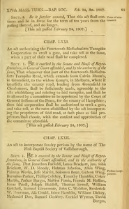 1806 Chap. 0071. An Act Authorizing The Fourteenth Massachusetts Turnpike Corporation To Erect A Gate, And Take Toll At The Fame, When A Part Of Their Road Shall Be Completed.