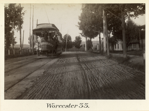 Boston to Pittsfield, station no. 33, Worcester