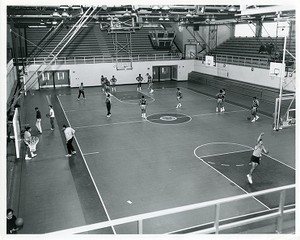 Practice in Roberts Center