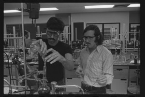 Photographs of labs in session, 1970 May