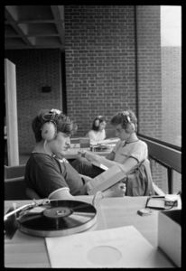 Photographs of students on campus, 1968 May 21 and May 22