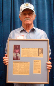 Richard DeGouff at the Waltham Mass. Memories Road Show
