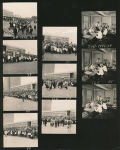 Contact sheet from 1970 strike