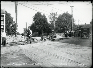 Track at Neponset Avenue and Mill Street