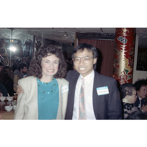 Guests attend a celebration of the Lunar New Year hosted by the Chinese Progressive Association