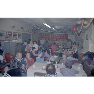 Guests at a Chinese Progressive Association anniversary event