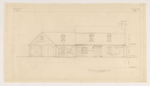 August Johnson Associates (builder) house, Belmont Hill, Mass.