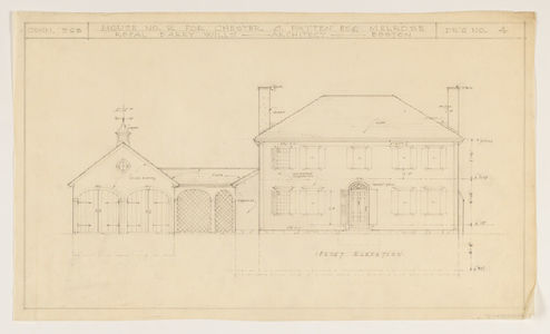 Chester S. Patten (builder) house, Melrose, Mass.