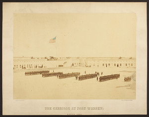 View of the garrison at Fort Warren