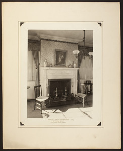 Fireplace in the Edward Carrington House