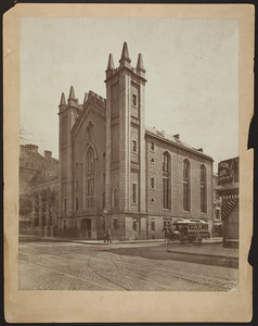 Masonic Temple, Tremont Street at Temple Place, Boston, Mass., 1860-1890