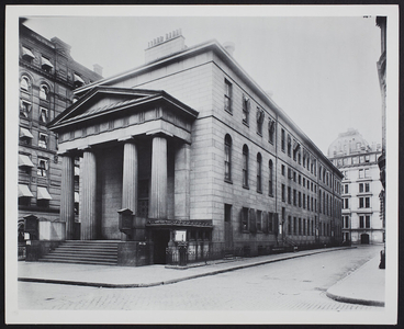 Exterior view, old Boston Court House, 26 Court Street, Boston, Mass.