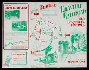 Edaville Railroad 1969 Christmas Festival pamphlet
