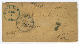 Envelope addressed to James H. Bailey