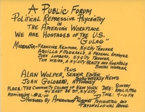 A public forum