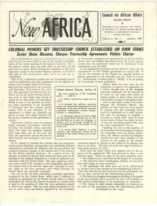 New Africa volume 6, number 1