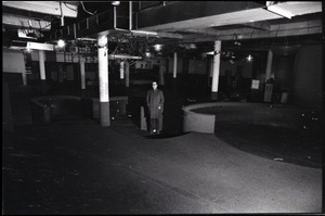 Ray Riepen in the closed Boston Tea Party - Digital Commonwealth