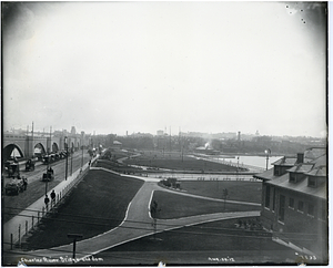 Charles River Bridge and dam