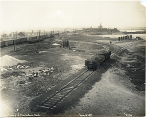 Spur tracks at Charlestown Neck