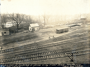 Looking south from City Fuel Building, Mattapan