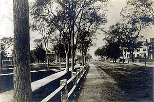 North Common Street and west end of Common about 1880