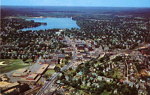 Air view of Wakefield