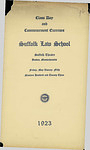 1923 Suffolk University Law School commencement and class day programs