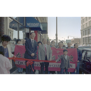 Grand opening of new offices during a Chinese Progressive Association anniversary event