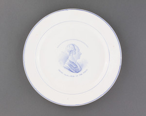 Commemorative dinner plate