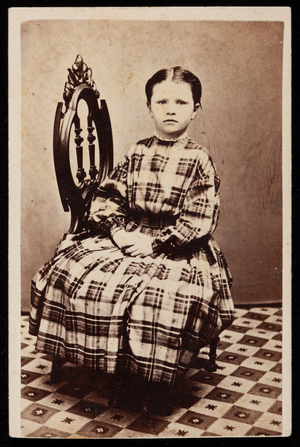 Studio portrait of Sarah Leland, Boston, Mass., c. 1865