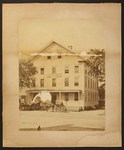 Exterior view of the N. H. Boardman, Shoe Manufacturer, building, ca. 1879
