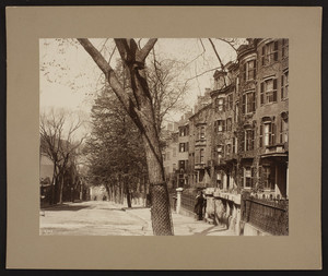 Mt. Vernon Street looking toward Charles Street, Boston, Mass., undated