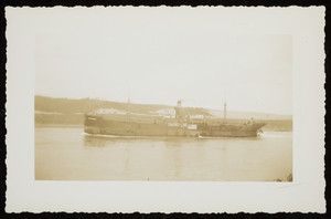 Steamship "Sword Line" on the Cape Cod Canal