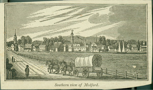 Print, "Southern View of Medford [Mass.]."