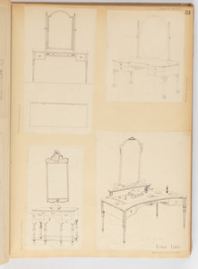 Toilet Tables. Cheval Glasses. -- Page 53