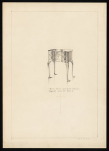 "Queen Anne Low Chest (Walnut)"