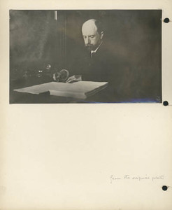 Henry Adams in his study