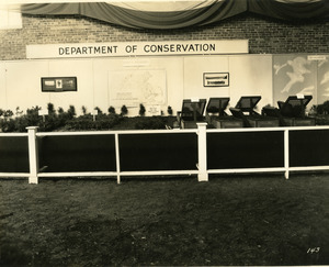 Department of Conservation Forest Nurseries exhibit booth