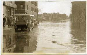 Aftermath of the great Hartford Flood