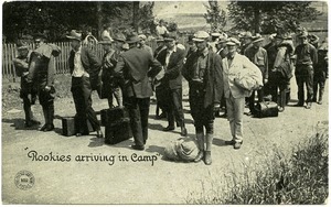 Rookies arriving in camp