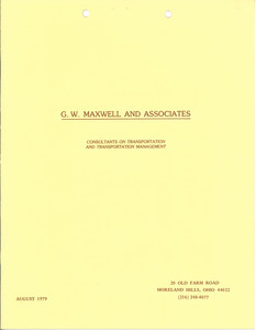 G. W. Maxwell and associates brochure