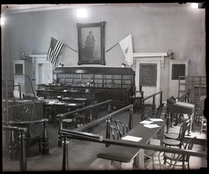 Interior of Salem Court House