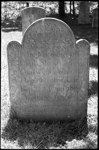 Gravestone of Noah Griswold (1789), Old Poquonock Burying Ground