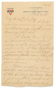 Letter from Frank F. Newth to Letitia Crane