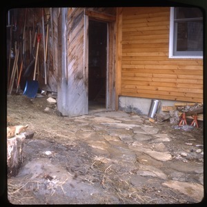 House door, Wendell Farm