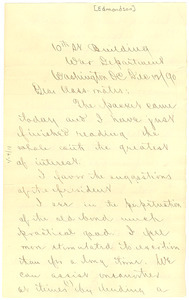 Circular letter from Ransom C. Edmondson to W. E. B. Du Bois
