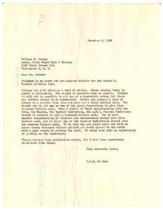 Letter from W. E. B. Du Bois to William M. Brewer - Digital 